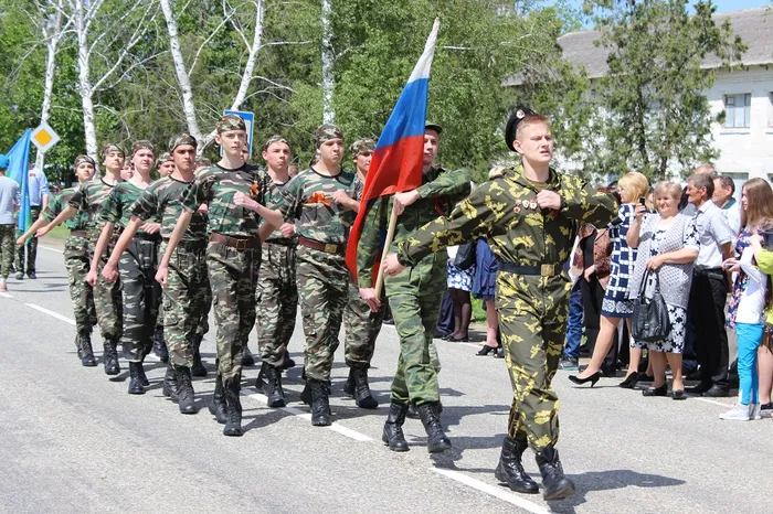 На фото: День победы